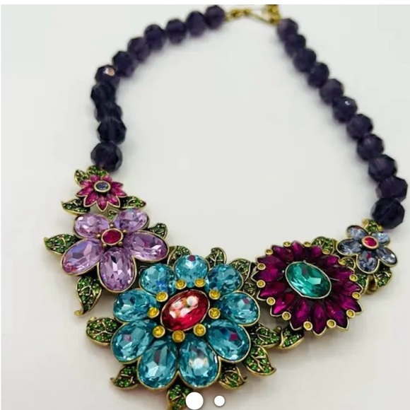 Heidi Dauss Crystal Flower Necklace - Picture 9 of 10